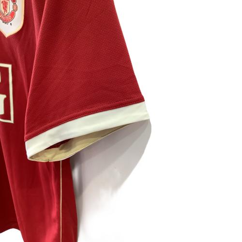 マンチェスターユナイテッド サッカーユニフォーム メンズ SIZE L レッド 2006-2007シーズン ホーム