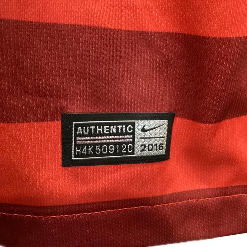 浦和レッズ (ウラワレッズ) 2016シーズン ホーム サッカーユニフォーム 743919-611 メンズ SIZE L レッド