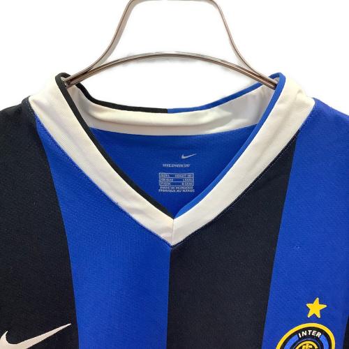 インテル (インテル・ミラノ) サッカーユニフォーム メンズ SIZE L ブルー 2006-2007シーズン ホーム
