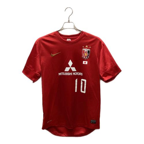 浦和レッズ (ウラワレッズ) 2013シーズン ホーム サッカーユニフォーム 517529-655 【10】マルシオ リシャルデス メンズ SIZE L レッド