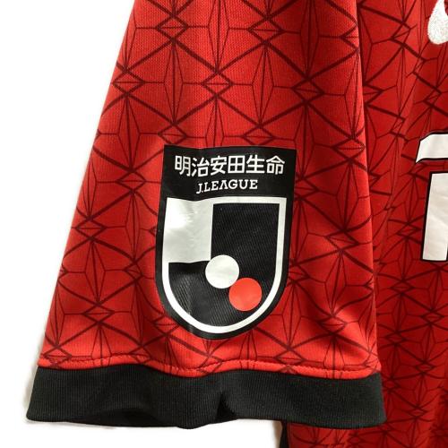 浦和レッズ (ウラワレッズ) 2021シーズン ホーム サッカーユニフォーム CV9238-611 【11】田中 達也 メンズ SIZE XL レッド
