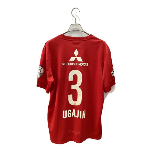 浦和レッズ (ウラワレッズ) サッカーユニフォーム メンズ SIZE XL レッド 【3】宇賀神 友弥 2015シーズン ホーム 645263-611