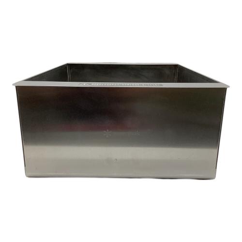 Snow peak (スノーピーク) ファニチャーアクセサリー 廃盤 ステンボックス 1ユニット コンテナ