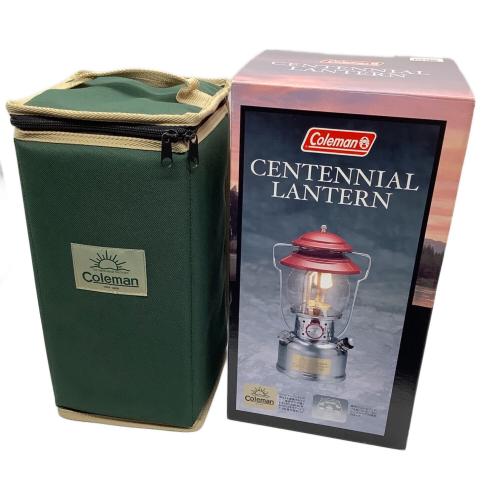 Coleman (コールマン) ガソリンランタン シリアルNo.08164 100周年記念限定品 センテニアルランタン 2001年3月製造 未使用品