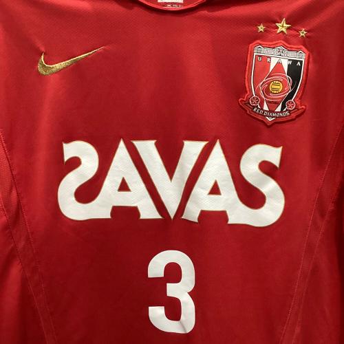 浦和レッズ (ウラワレッズ) 2009シーズン ホーム サッカーユニフォーム 【3】細貝 萌 メンズ SIZE XXL レッド