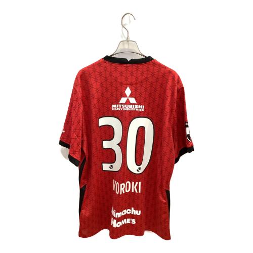 浦和レッズ (ウラワレッズ) サッカーユニフォーム メンズ SIZE 3XL レッド 【30】興梠 慎三 2021シーズン ホーム CV9238-611