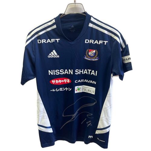 横浜F・マリノス (ヨコハマエフマリノス) サポーターグッズ Mサイズ ※サイン証明無・Mプリント有 プラクティスシャツ CONDIVO22 トレーニングジャージー