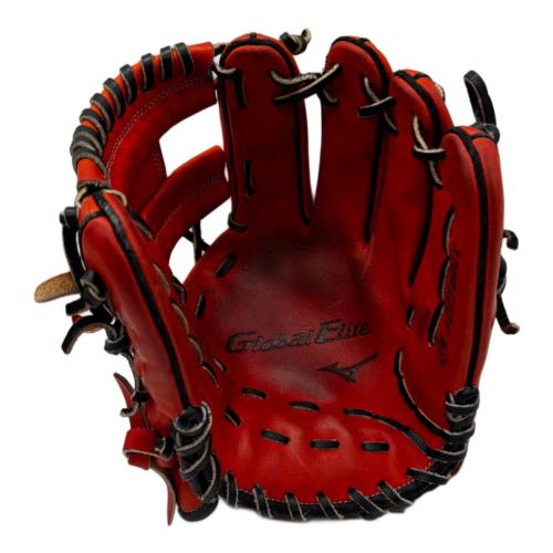 MIZUNO (ミズノ) 軟式グローブ 約27.5cm オレンジ グローバルエリート BAプレミアム 内野用 1AJGS23123