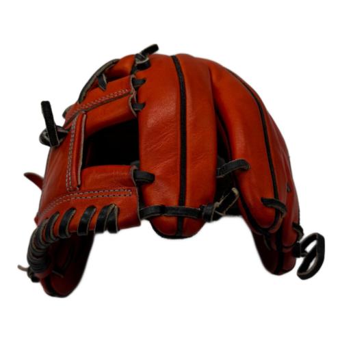 MIZUNO (ミズノ) 軟式グローブ 約27.5cm オレンジ グローバルエリート BAプレミアム 内野用 1AJGS23123