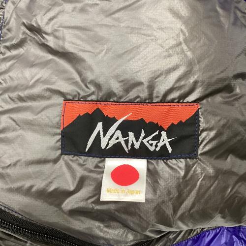 NANGA (ナンガ) 封筒型シュラフ(ダウン)  UDD BAG 280DX ブルー ※ケース欠品