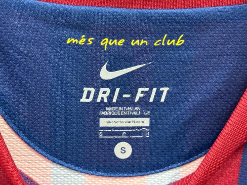 FCバルセロナ (エフシーバルセロナ) サッカーユニフォーム メンズ SIZE S ブルーxレッド 11-12シーズン・ホーム 419877-746