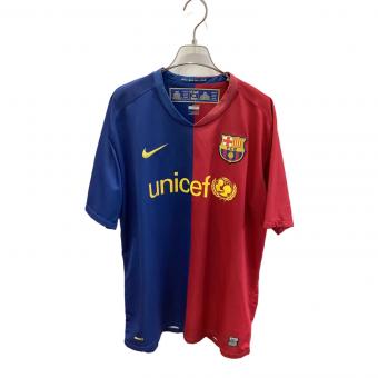 FCバルセロナ サッカーユニフォーム メンズ SIZE L ブルーxレッド 08/09シーズン・ホーム 286784-655