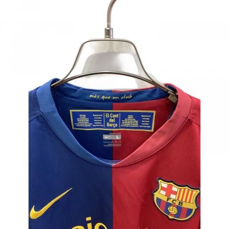 FCバルセロナ サッカーユニフォーム メンズ SIZE L ブルーxレッド 08