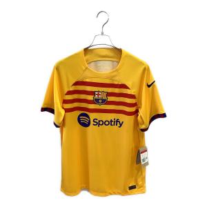 FCバルセロナ (エフシーバルセロナ) サッカーユニフォーム メンズ SIZE L イエロー 2022-2023シーズン フォース DR5079-729