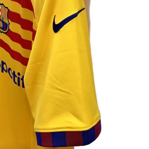 【超激レア】F.C.バルセロナ　サッカーユニフォームＬ（美品） バルセロナ サッカーユニフォーム メンズ SIZE L ネイビー