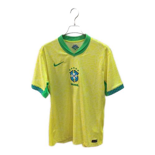 ブラジル代表 サッカーユニフォーム メンズ SIZE L イエロー 2024シーズン・ホーム FJ4284-706