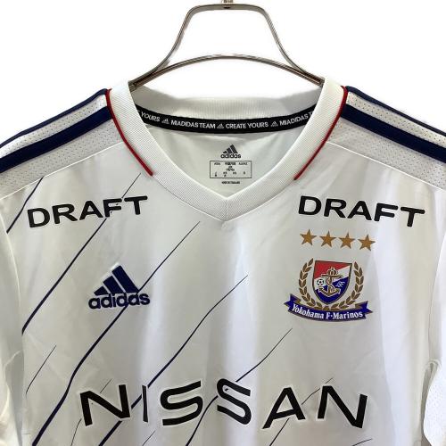 横浜F・マリノス (ヨコハマエフマリノス) サッカーユニフォーム メンズ SIZE M ホワイト 【38】前田 大然 2021シーズン アウェイ FI6183