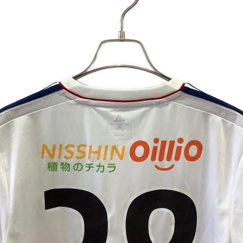 横浜F・マリノス (ヨコハマエフマリノス) サッカーユニフォーム メンズ SIZE M ホワイト 【38】前田 大然 2021シーズン アウェイ FI6183