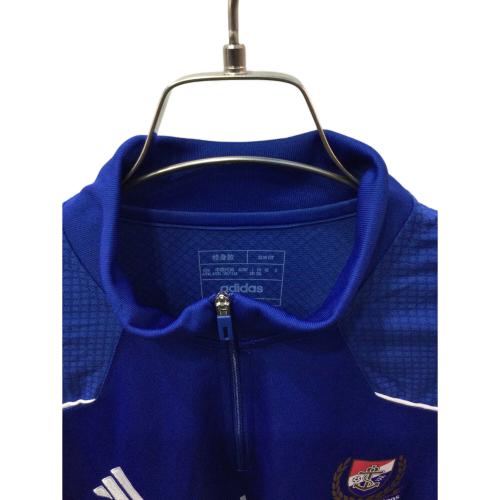 横浜F・マリノス (ヨコハマエフマリノス) サポーターグッズ SIZE 3XL ブルー 長袖ハーフジップ