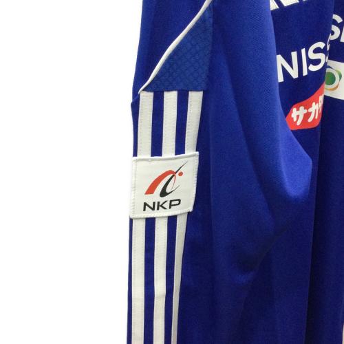 横浜F・マリノス (ヨコハマエフマリノス) サポーターグッズ SIZE 3XL ブルー 長袖ハーフジップ