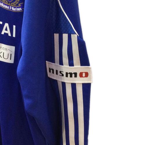 横浜F・マリノス (ヨコハマエフマリノス) サポーターグッズ SIZE 3XL ブルー 長袖ハーフジップ