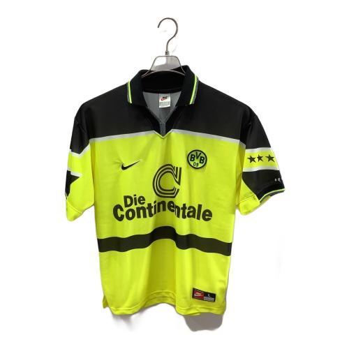ドルトムント サッカーユニフォーム メンズ SIZE L イエローxブラック 96-97シーズンFINALモデル F7PKH