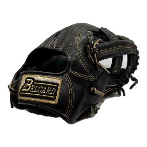 BELGARD (ベルガード) 硬式グローブ 約30㎝ ブラック ※武州和牛 STRONG LEATHER 内野用