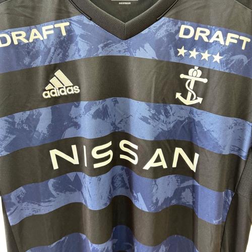 横浜F・マリノス (ヨコハマエフマリノス) サッカーユニフォーム メンズ SIZE 2XO ブラックxネイビー 2021シーズン・リミテッドユニフォーム FI6183