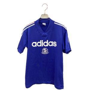 横浜F・マリノス (ヨコハマエフマリノス) トリコロールゲームシャツ サポーターグッズ ASR-6158 90s・デサント製 SIZE L-O