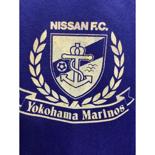 横浜F・マリノス (ヨコハマエフマリノス) トリコロールゲームシャツ サポーターグッズ ASR-6158 90s・デサント製 SIZE L-O