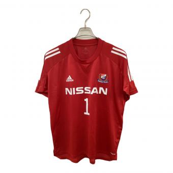 横浜F・マリノス (ヨコハマエフマリノス) 2021シーズン・トレーニングマッチGKユニフォーム サッカーユニフォーム ED9218 メンズ SIZE XO レッド