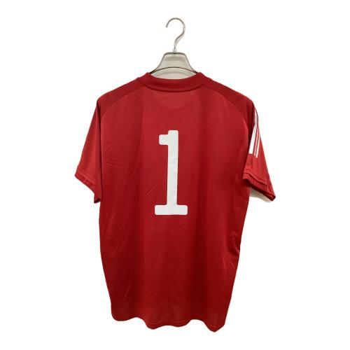 横浜F・マリノス (ヨコハマエフマリノス) 2021シーズン・トレーニングマッチGKユニフォーム サッカーユニフォーム ED9218 メンズ SIZE XO レッド