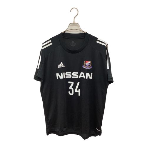 横浜F・マリノス (ヨコハマエフマリノス) 【34】トレーニングマッチユニフォーム・GK サッカーユニフォーム ED9216 メンズ SIZE XO ブラック