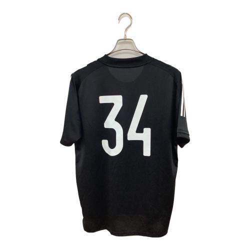 横浜F・マリノス (ヨコハマエフマリノス) 【34】トレーニングマッチユニフォーム・GK サッカーユニフォーム ED9216 メンズ SIZE XO ブラック