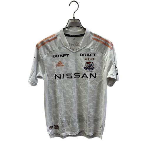 横浜F・マリノス (ヨコハマエフマリノス) サッカーユニフォーム メンズ SIZE O ホワイト 2022シーズン・アウェイ GA1220