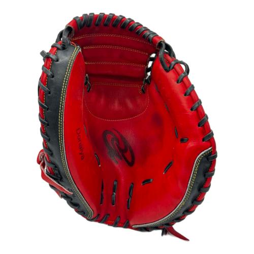 NineLeaf ドナイヤ 軟式グローブ 黒と赤 Donaiya (ドナイヤ) 軟式グローブ 約30cm レッド×ブラック グラブ