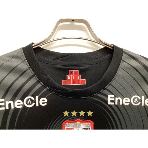 浦和レッズ (ウラワレッズ) 2025シーズン・サード サッカーユニフォーム HJ1418-010 メンズ SIZE L ブラック