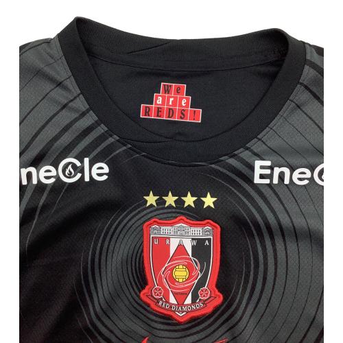 浦和レッズ (ウラワレッズ) 2025シーズン・サード サッカーユニフォーム HJ1418-010 メンズ SIZE M ブラック