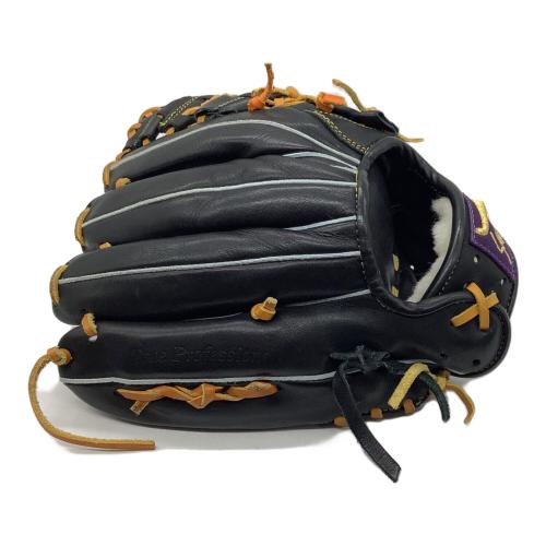 久保田スラッガー (クボタスラッガー) 軟式グローブ 約28cm ブラック 土手紐無し 内野用 SN-AR1