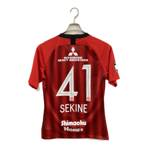 浦和レッズ (ウラワレッズ) 2019シーズン ホーム オーセンティック サッカーユニフォーム AO8480-611 【41】関根 貴大 メンズ SIZE L レッド