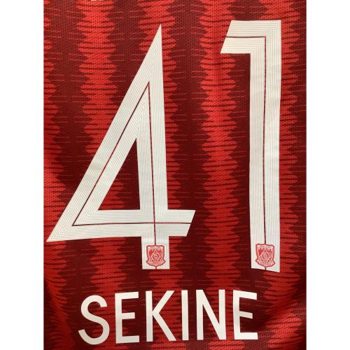 浦和レッズ (ウラワレッズ) 2019シーズン ホーム オーセンティック サッカーユニフォーム AO8480-611 【41】関根 貴大 メンズ SIZE L レッド