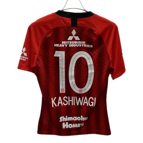 浦和レッズ サッカーユニフォーム メンズ SIZE L レッド 【10】柏木 陽介 2019シーズン ホーム オーセンティック AO8480-611