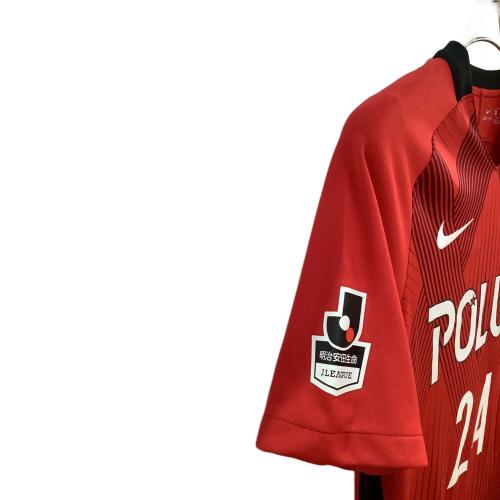 浦和レッズ (ウラワレッズ) 2017シーズン ホーム オーセンティック サッカーユニフォーム 838886-611 【24】関根 貴大 メンズ SIZE M レッド