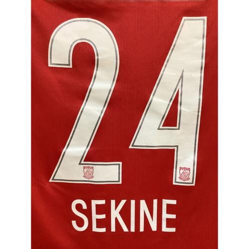 浦和レッズ (ウラワレッズ) 2017シーズン ホーム オーセンティック サッカーユニフォーム 838886-611 【24】関根 貴大 メンズ SIZE M レッド