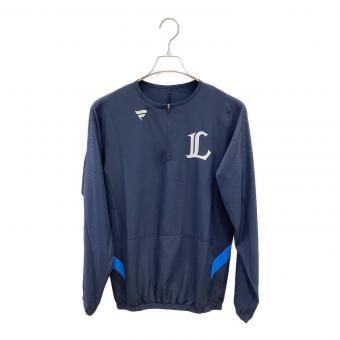 埼玉西武ライオンズ (サイタマセイブライオンズ) 応援グッズ Sサイズ ネイビー FANATIC オーセンティックトレーニングシャツ(長袖) 2024 SL2324AS0001