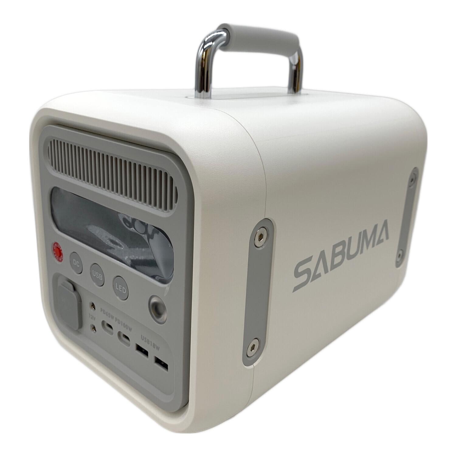 SABUMA SB-S0600 ポータブル電源 557Wh 定格出力 800W SABUMA