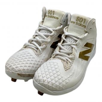 NEW BALANCE (ニューバランス) FuelCell Ohtani 1 野球スパイク MSHOWT1 メンズ SIZE 26.5cm ホワイト