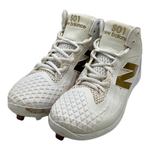 NEW BALANCE (ニューバランス) FuelCell Ohtani 1 野球スパイク MSHOWT1 メンズ SIZE 26.5cm ホワイト