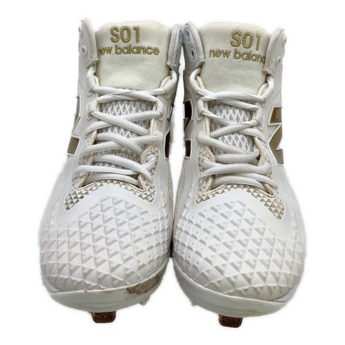 NEW BALANCE (ニューバランス) FuelCell Ohtani 1 野球スパイク MSHOWT1 メンズ SIZE 26.5cm ホワイト