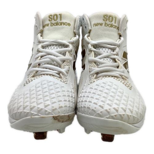 NEW BALANCE (ニューバランス) FuelCell Ohtani 1 野球スパイク MSHOWT1 メンズ SIZE 26.5cm ホワイト
